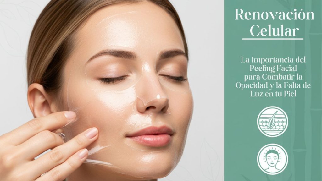 Peeling facial Cota para piel opaca, falta de luz y poros dilatados